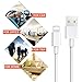 CABPLUS 5Pack 6FT iPhone Charger Cable Compatible with iPhone XS XR X 8 8Plus 7 7Plus 6s 6sPlus 6 6Plus SE 5 5s 5c iPad iPod & More