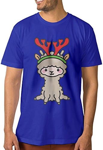 AMERI Llamas Christmas Men's Comfort Short Sleeve T-Shirt