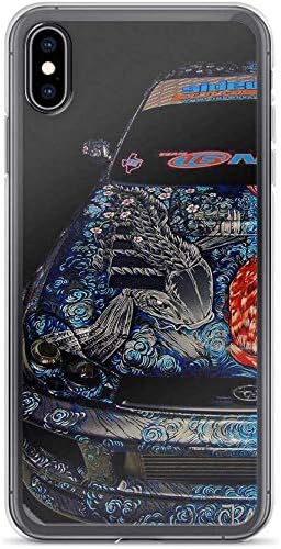 Yuebei iPhone Case Pure Clear Anti-Scratch Shock Absorption SRT Dodge Challenger Orange Car Lovers Cover Phone Cases for iPhone 11