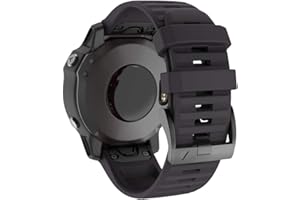 ISABAKE SABAKE Watch Band for Garmin Fenix 6X/6X Pro/5X/5X Plus/3/3 HR - Quick Fit 26mm Wristbands