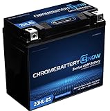 Chrome Battery Now YTX20HL-BS Intelligent Bluetooth