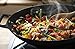 Utopia Kitchen Cast Iron Shallow Concave Wok, Black, 12 Inch, Wide Handles