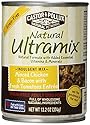 Natural Ultramix Minced Chicken and Bacon with Fresh Tomatoes Entree Grain-Free for Adult Dogs, 13.2 Ounce