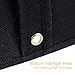 MaidMAX Garment Bags, Set of 2 Breathable Suits Dresses Covers with Clear Plastic Label Holders and Long Zipper for Coats Closet Storage Travel, Black, 54 Inches