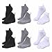 SmartWallStation 6 Pair Socks Five Fingers Toe Sport Run Cotton Deodorant Sock Men US Size 5-9 (Women 5-10)