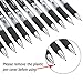20 Pack Upgraded Black Gel Pens Gel Ink Ballpoint Pens Fine Point Pens Retractable Roller Ball Smooth Writing Pens for Office Home Work, 0.5mm Fine Tip Pen, Comfort Grip, Grate Back to School Gift