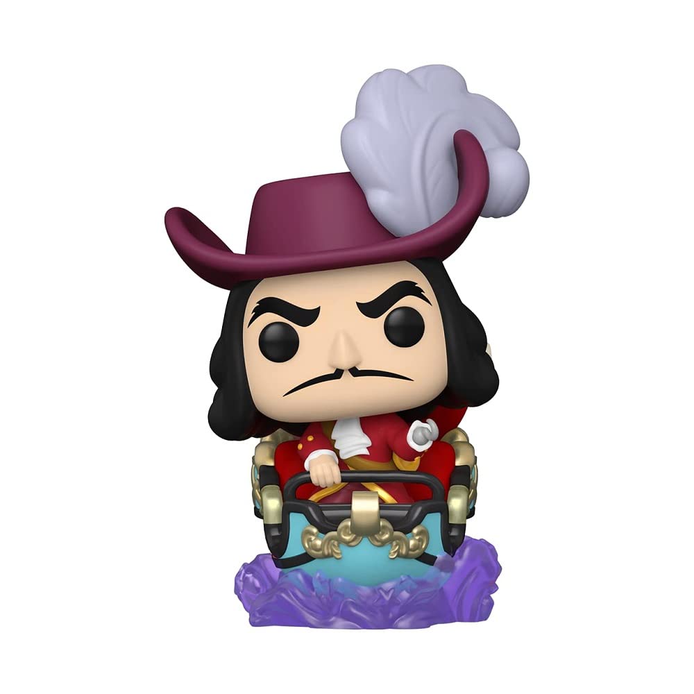 Funko Pop! Ride: WDW50- Captain Hook on Peter Pan Flight - Disney World 50th Anniversary - Collectable Vinyl Figure - Gift Idea - Official Merchandise - Toys for Kids & Adults - Movies Fans