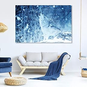 for Living Room Bedroom Home Artwork Paintings Snow...