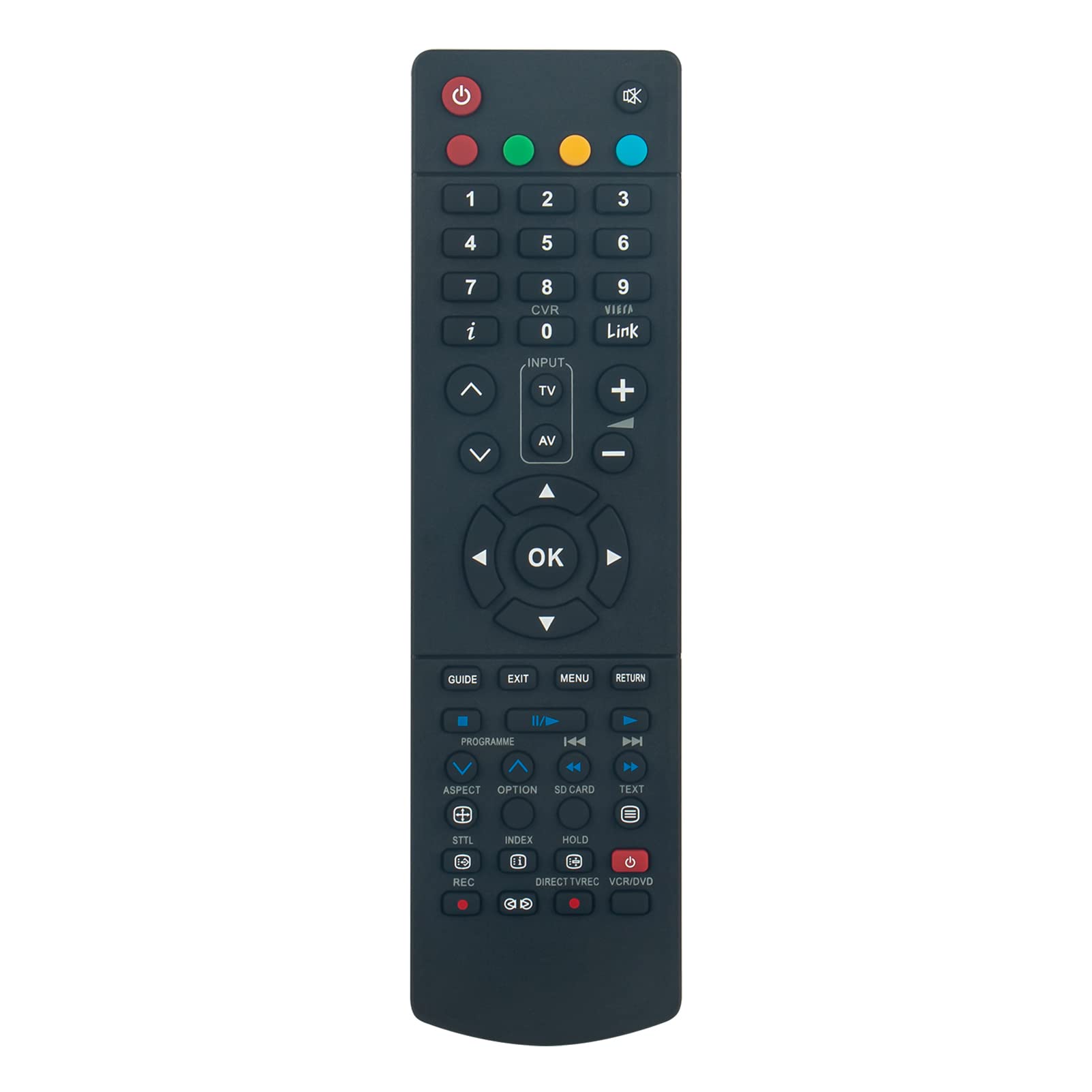 VINABTY N2QAYB000181 Replacement Remote Control Compatible with Panasonic LCD TV TX-37LZD70 TH-42PZ70 TH-50PZ70 TX-37LZD70F TH-42PZ70E TH-50PZ70E PZ70B PZ70BA