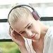 Kanen I39 Headphones On ear Foldable Noise Isolating Headsets with Mic and Remote for Kids Adults （Rosy）