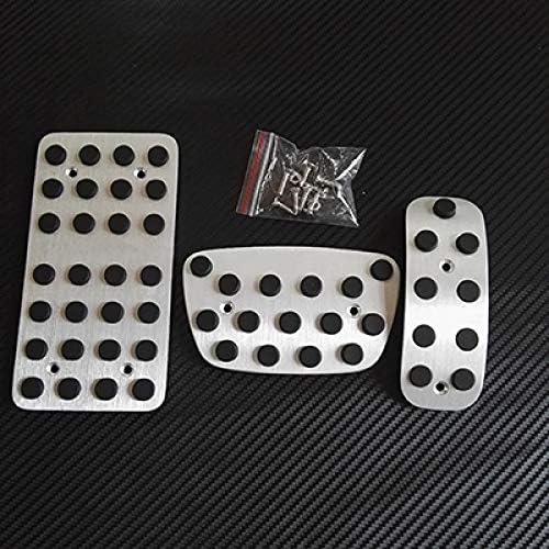 LILIGUAN Car Pedal Cover Non Slip Accelerator Pedal Brake Pedal Accessories, Fit For Toyota FJ Cruiser 4Runner Tundra Sequoia AT