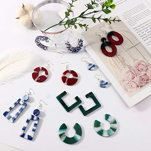 5 LETS+RESIN+Earring+Bohemian+Silicone