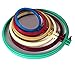 Embroidery Hoops 6 Pcs Plastic Circle Cross Stitch Hoop Ring，Embroidery Hoops,Embroidery Circle Set,Multicolor-4, 5, 6, 7, 8,10inch -For Art Craft,Sewing,Embroidery,Hang,Decoration