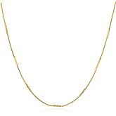 MEVECCO Gold Rope Chain Choker Necklace,Dainty Boho 14K Gold Plated Cute Tiny Chain Simple Minimalist Choker Necklace for Women