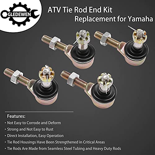 Tie Rod End Kit For Yamaha Kodiak 450 4WD YFM450 2003-2006 2 Sets Celox Brand Body Kits For Ford E-450 Super Duty - Foto 2