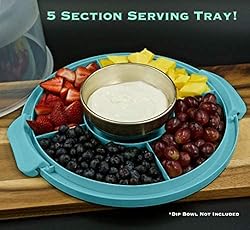 Top Shelf Elements Round Cake Carrier Two Sided