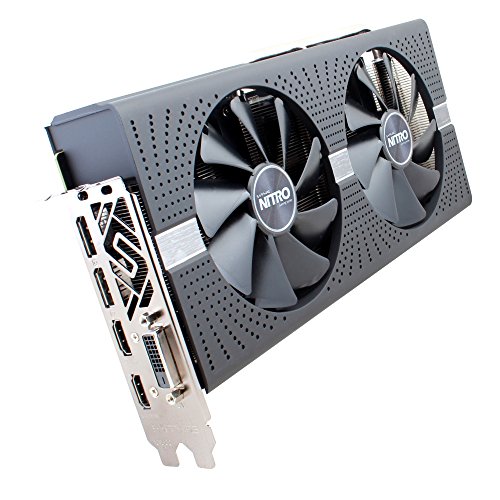 Sapphire-Nitro-Radeon-RX-570-8GB-GDDR5-Tarjeta-Grafica-GDDR5-Dual-HDMIDVI-DDual-DP-Negro