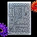 Kwan Crafts Love Flowers I Love You Plastic Embossing Folders for Card Making Scrapbooking and Other Paper Crafts, 12.5x17.7cm