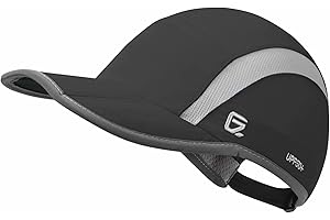 GADIEMKENSD Reflective Folding Outdoor Hat Unstructured Design UPF 50+ Sun Protection Sport Hats for Womens and Mens