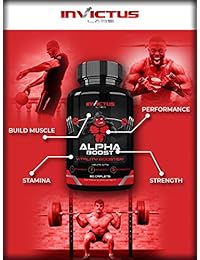 Potenciador Aplha Boost de vitalidad para fuerza y energía, píldoras para hombres para desarrollar...