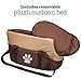 Animals Favorite Pet Carrier Bag, Airline Approved Under Seat Soft-Sided Travel Pet Carrier with Plush Bed for Dog and Cat