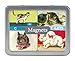 Cavallini Vintage Cats 24 Assorted Magnets