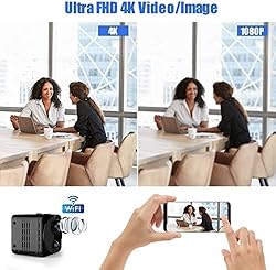 4K HD Spy Camera Wireless Hidden Camera WiFi Long