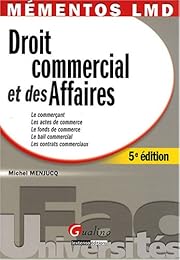 Droit commercial et des affaires