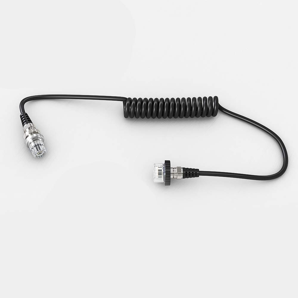 Sea frogs Diving Waterproof Shell Flashlight Connection Line 5 pin pin Synchronous Lightning Conductor Cable Data Line OF-1