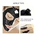 Black Mask - VKEN Blackhead Removal Charcoal Peel Off Mask with Brush Kit for Pore Oil Control
