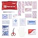I Go Mini First Aid Kit -92 Pieces Compact Small Kit for Hiking Camping Home and Outdoorsthumb 4