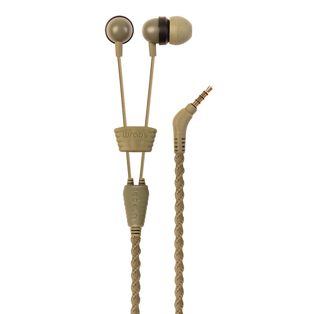 Amazon.com: Wraps Talk In-Ear Earphones with Microphone Camouflage WRAPSCCAM-V15M [FT111521]: Home Audio & Theater