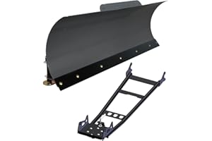 KFI Fits 60" ATV Steel Blade Snow Plow Kit for 2015-2024 Compatible with Polaris Compatible with Sportsman 1000 / XP