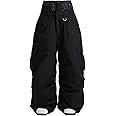 GSOU SNOW Women Men Ski Pants Snowboard Pants Super Baggy Snowboarding Loose Snow Sport Insulation Waterproof Windproof