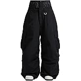 GSOU SNOW Women Men Ski Pants Snowboard Pants Super Baggy Snowboarding Loose Snow Sport Insulation Waterproof Windproof