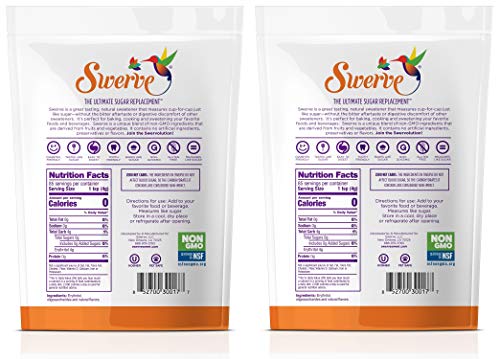 1 Swerve+Sweetener+Granular+Ounce+Pack