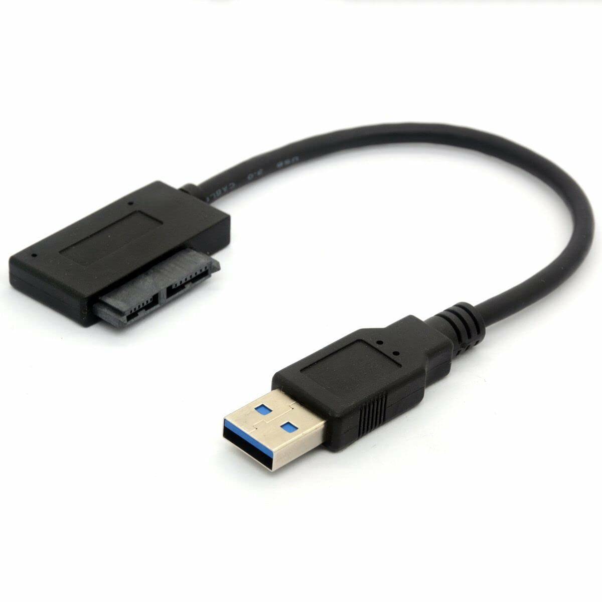 Multibao USB 3.0 to 7+6 13Pin Slimline SATA Cable Adapter for Laptop CD DVD Rom Optical Drive