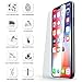 i-Blason Tempered Glass Screen Protector Designed for iPhone Xs (2018) / iPhone X (2017) [2-Pack]