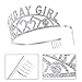 Birthday Crown Sash Rhinestone Glitter Crystal Decor Headband With Birthday Beautiful Sash for Girls Women