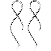 Pierced Owl - 10-16GA 316L Surgical Steel Twisted Tail Taper Earrings, Sold as a Pair