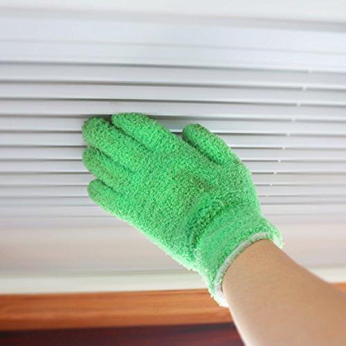 image for EvridWear Microfiber Auto Dusting Cleaning Gloves for Cars and Trucks,