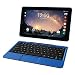 2018 Newest Premium High Performance RCA Galileo 11.5" 2-in-1 Touchscreen Tablet PC Intel Quad-Core Processor 1GB RAM 32GB Hard Drive Webcam Wifi Bluetooth Android 6.0-Blue