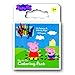 Peppa Pig On the Go 72 page Coloring Activity Book With a Set of 8 Easy to Grip Colorful Jumbo Crayons