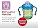 Playtex Sipsters Stage 1 Spill-Proof, Leak-Proof, Break-Proof Soft Spout Sippy Cups for Girls - 6 Ounce - 2 Count