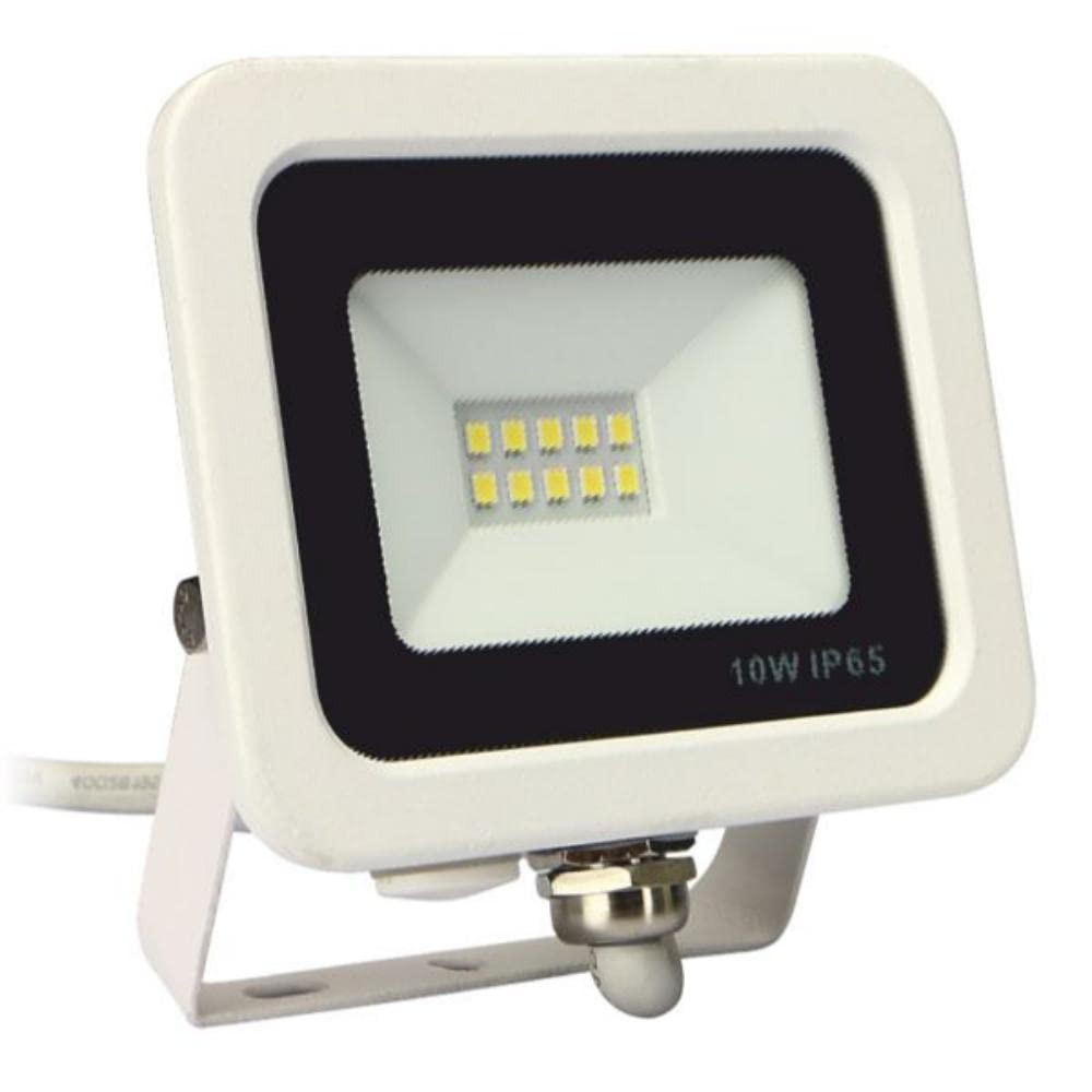 Silver Electronics Forge+ IP65 Projector 10W Temperature 3000K Energy Efficiency A+ Color: White