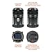 Browon Best Camping Lantern - Solar Rechargeable LED Light Premium Grade Sturdy Materials | Portable, Bright, Collapsible, Lightweight | Perfect for Hiking Camping Backpacking Hunting Emergency