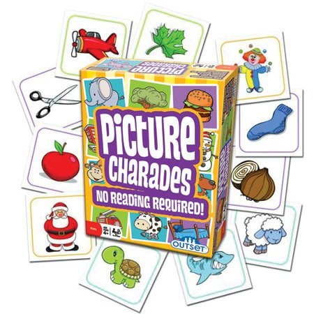 Picture Charades for Kids - No Reading Required! - An Imaginative Twist on a Classic Game Now for Young Children by Outset Media