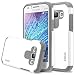 Galaxy J1 (2015) Case, RANZ Grey with White Hard Impact Dual Layer Shockproof Bumper Case For Samsung Galaxy J1 (2015 Released) (Verizon)