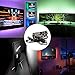 BEILAI Bias Lighting for HDTV USB RGB LED Strip Lights[Waterproof] 60LEDs Accent Lighting Backlight Kit with 24 Key Remote Controller for Flat Screen TV LCD, Desktop PC (1m,5050)