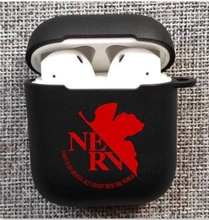 Amazon Airpods ケース カバー 新世紀エヴァンゲリオン 赤 Eva エヴァ ゼーレ ネルフ 新世紀エヴァンゲリヲン シリコン ストラップ可 おもちゃ雑貨 手品 おもちゃ